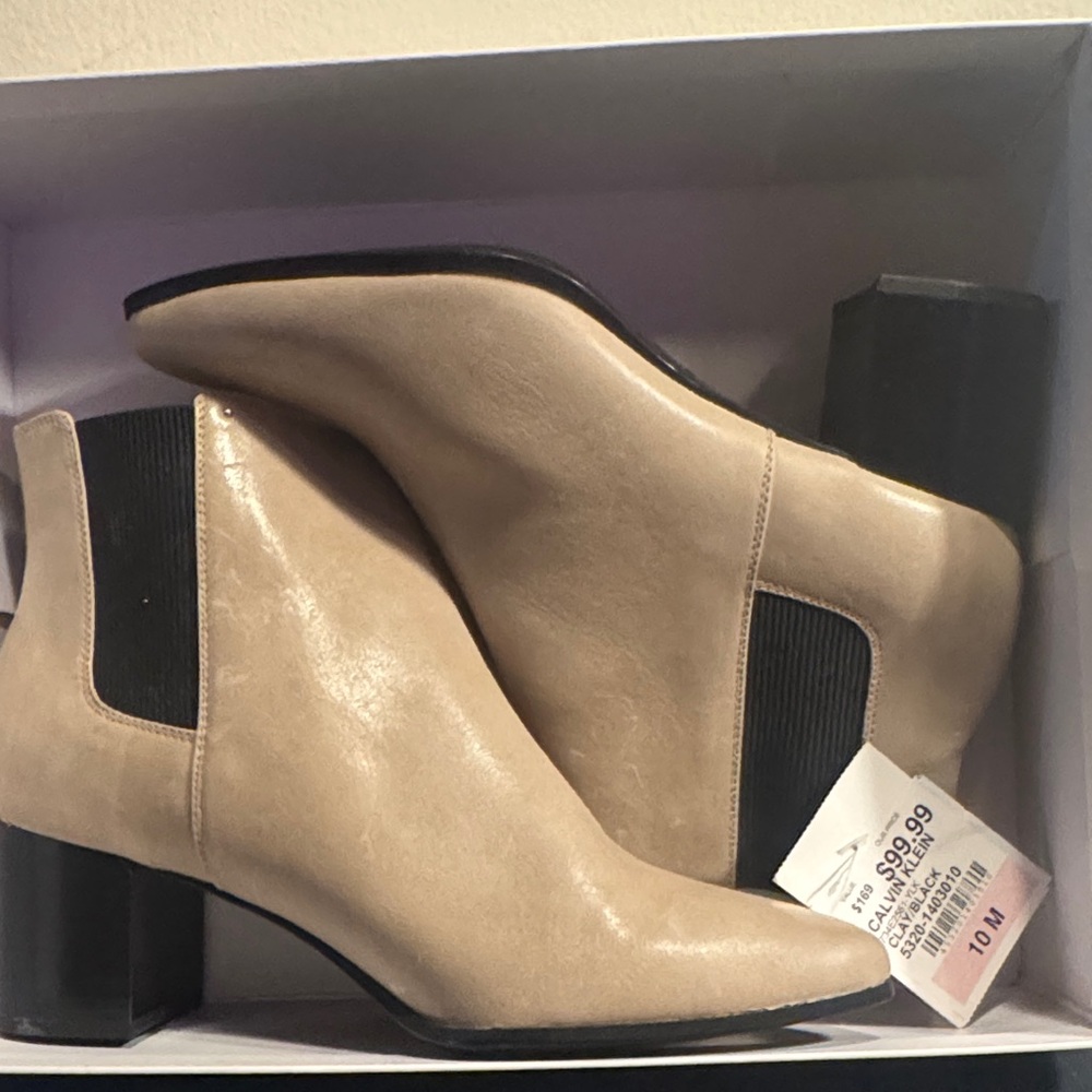 Calvin Klein leather Chelsea Boot